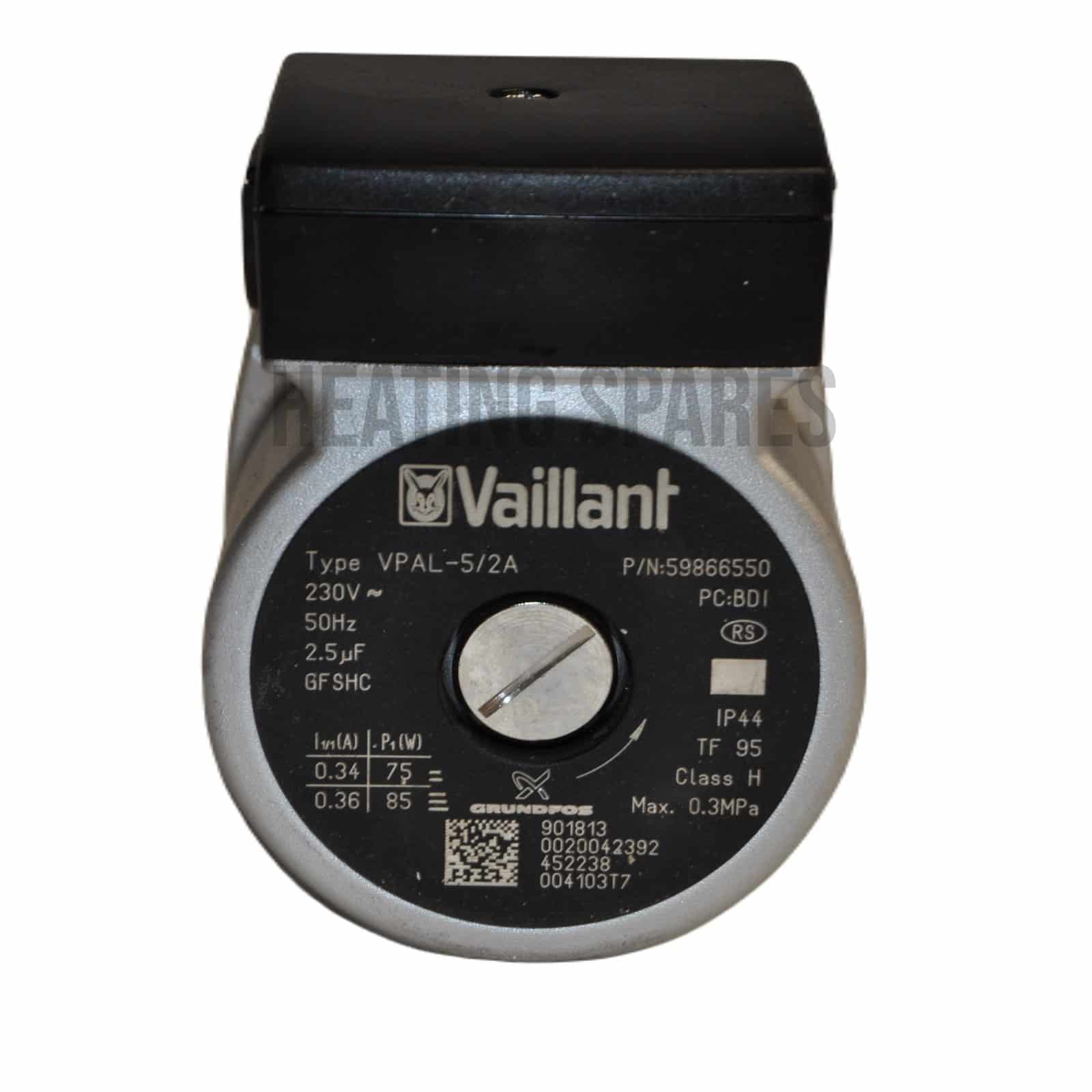 Vaillant Ecotec Plus 824 831 & Pro 24 28 178983 Pump 59866550 - Image 3