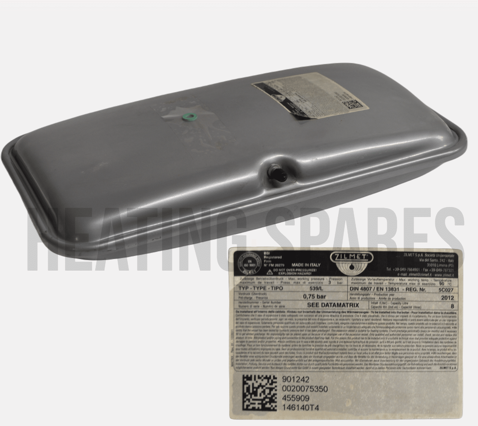 GLOWWORM EXPANSION VESSEL 0020097328