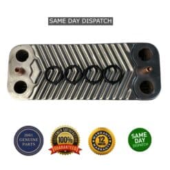 Sime Heat Exchanger 6319690 12 plate Brava Ecomfort 25he 30he 35he