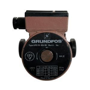 Grundfos UPS 15-50 Selectric U738 domestic heating circulator pump