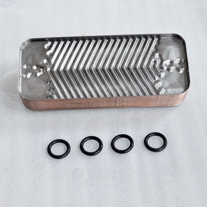 Ravenheat 16plate heat exchanger 0002SCA110300 GC NO 47-581-37 O-rings